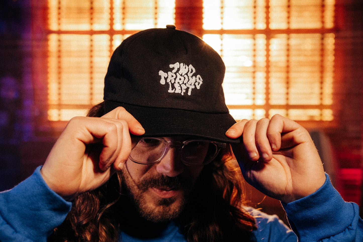 TWO TRAINS LEFT - BLACK SNAPBACK