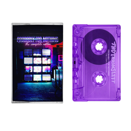 Probably For Nothing - The Complete Edition Cassette Tape (Clear Purple)