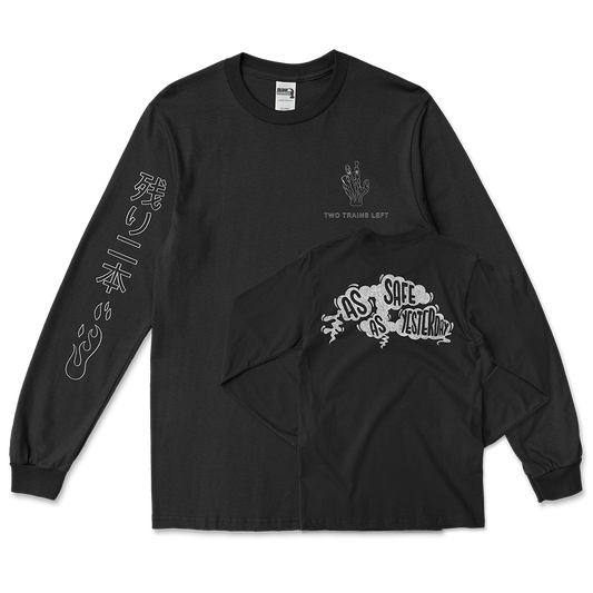 AS SAFE AS YESTERDAY LONGSLEEVE